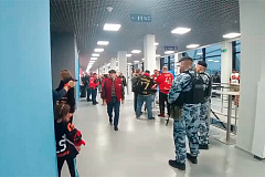 Безопасность проведения матча КХЛ в Москве обеспечили сотрудники Росгвардии