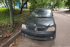 Управа района Щукино разыскивает владельца транспортного средства марки Reno 13.08.2026